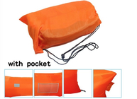 Gebirgsschlafsäcke im Freien setzen aufblasbarer Stuhl-Ruhesessel-faules Luft-Nylonsofa auf den Strand fournisseur
