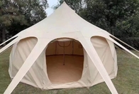 Wasserdicht 3000MM Beschichtet 285G Baumwolle Outdoor Camping Lotus Zelte 5*5*3M fournisseur