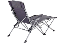 Stahlrohrrahmen Portable Kompaktes Camping Klapptisch Strand Lounge Stühle 65*105*53CM fournisseur