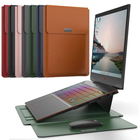 Moderne Luxus-Schlanke Design Multifunktionale PU Laptop Ärmel Taschen Für 13'' Notebook Velcro Schließung fournisseur