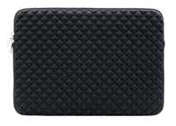 7mm Schaumpolster Laptop-Hülsen Taschen Graue Kompressionsfilm-Design mit Reißverschluss fournisseur