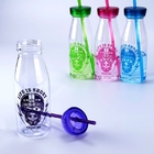 Mode-füllt förderndes Plastikgetränk-Flaschen-Trainings-Wasser 450ML mit Straw Milk Flask ab fournisseur