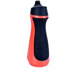 Wasser des Trainings-600ml füllt roten Plastik gleitet nicht trinkende Flasche BPA freies 8.9X8.8X23.7 cm ab fournisseur