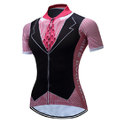 Weibliches Mountainbike-Reiten Jersey sleeved kurz Radfahrenkies Jersey fournisseur