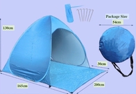 Campingzelt-silbernes überzogenes Polyester Oxford Sunproof des Festival-190T knallen herauf Überdachung 165X200X130cm fournisseur