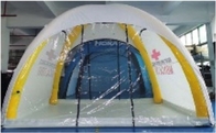Notaufblasbare Zelte im Freien X formen Luft-Pole-Überdachungs-Zelt-medizinisches lokalisiert fournisseur