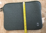 Polycotton-Grün-Laptop sackt 11,6 Zoll für Gedächtnis-Schaum-Nylonreißverschluss-Schließung der Frauen-5MM ein fournisseur