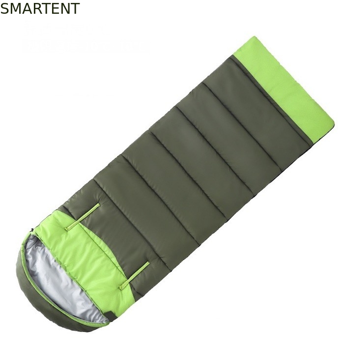 80'*28' Wasserdicht Grün 1 Person Umschlag Design Bergschlafsäcke 190T Polyester fournisseur