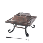 Geometrischer Entwurfs-Stahlgrill Soems grillt Grill Oven Bronze Color fournisseur