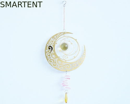 Besorgen Nordischer Art-Metallwind-Spinner-Mond-Entwurfs-drehende Metallwind-Glockenspiele Online-Herstellung