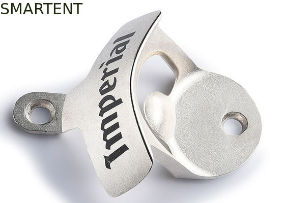 Besorgen An der Wand befestigte Metallflaschen-Öffner CNC-Drehbank Druckguss-Flaschen-Öffner 85*65mm Online-Herstellung