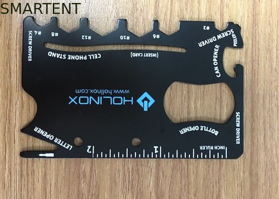 Besorgen Multifunktionsmetallflaschen-Öffner 12 in 1 Karten-Flaschen-Öffner 85*52MM Online-Herstellung