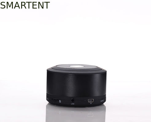Besorgen Schwarz-Runden-Smartphones 650mAh Mini Cube Bluetooth Speaker Wireless Resonanzkörper Online-Herstellung