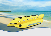 Sport gelbe Supervor3 Personen-Towable Rohre PVCs für Bootfahrt-aufblasbare Möbel im Freien fournisseur