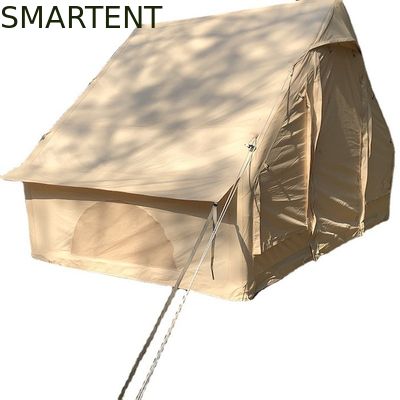 Besorgen Außencampingzelte Verdicktes Beige Baumwolle Regenfest aufblasbares Zelt für Familiencamping und Outdoor-Abenteuer Online-Herstellung