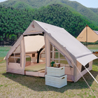 Automatische aufblasbare Campingzelte im Freien verdickten Baumwollregen-Beweis fournisseur