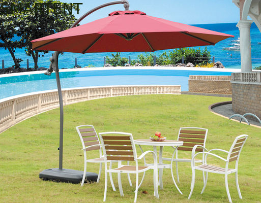 Besorgen Windundurchlässiger einzelner Patio-Regenschirm-Strand-Sonnenschutz-Regenschirm-freie Stellung Online-Herstellung