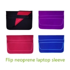 Einzigartige Neopren PC Laptop-Hülle sackt 17 Zoll Flip Style With Elastic Band ein fournisseur