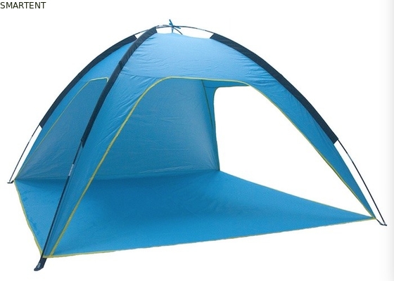 Blausilber beschichtet für 4 Personen 210*210*130CM Polyester Strandtanz Außencampingzelte mit UV-Wasserdichtheit fournisseur