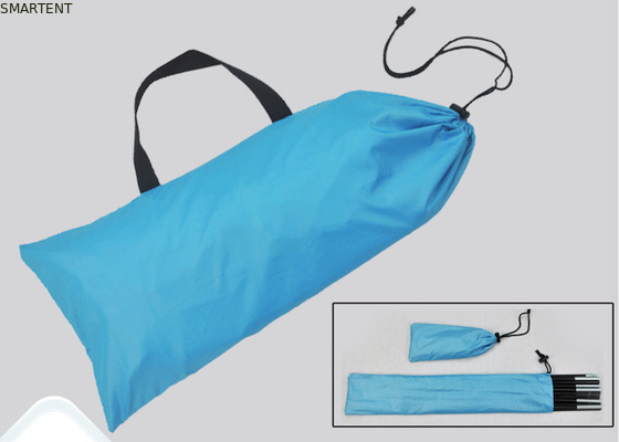 Blausilber beschichtet für 4 Personen 210*210*130CM Polyester Strandtanz Außencampingzelte mit UV-Wasserdichtheit fournisseur
