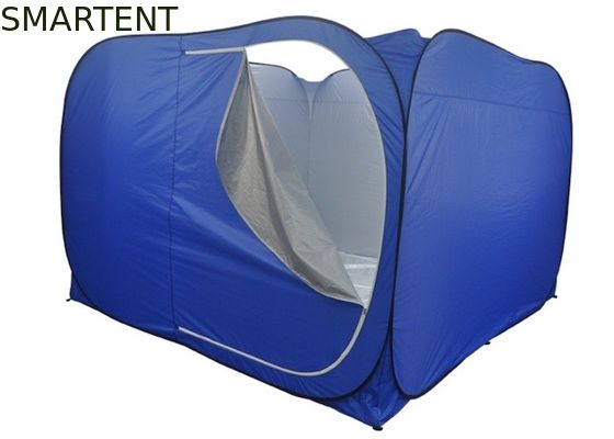 Besorgen Außen Campingzelte 300*300*200CM Schnellöffnung Automatische Silberbeschichtung 190T Polyester Blau Pop Up Relief Zelte Online-Herstellung
