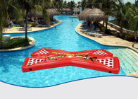 Sich hin- und herbewegendes Bier Pong Mat Inflatable Beer Pong Table Mat For Pool PVCs fournisseur