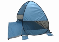 200x165x130CM 190T Polyester Pop Up Strandzelt Blau Outdoor Camping Sonnenschutz fournisseur