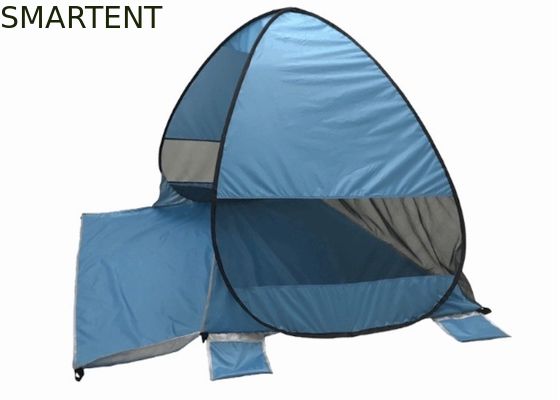 Besorgen 200x165x130CM 190T Polyester Pop Up Strandzelt Blau Outdoor Camping Sonnenschutz Online-Herstellung