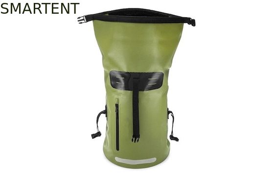 Besorgen Wasserdichter, kühler Camping-Zubehör-Grüner 500D-PVC-Planen-Outdoor-Rucksack Online-Herstellung