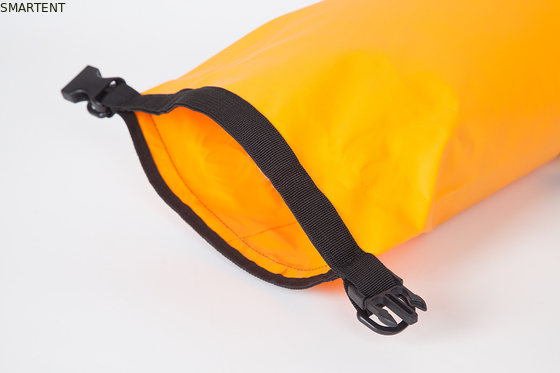 18*40cm Blau PVC Tarpaulin Trockensack Siegel Camping Strand Rafting Überbord Wasserdichte Rohrtasche Leichtgewicht 5L - 30L mit Gurt fournisseur
