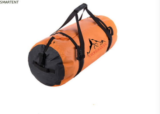 60L große orangefarbene wasserdichte Reisetaschen 600D Sport Tasche fournisseur