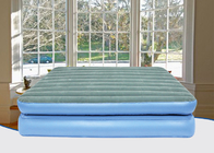 König Twin Size Blow herauf Luft-Bett-Matratze scharte sich erhöhte aufblasbare Möbel im Freien fournisseur