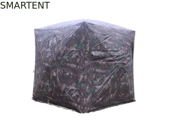 Besorgen 150*150*170CM Mahlzeiten Leichtgewicht Klappbare Tarnung Außenjagdzelte 200D Polyester Oxford Online-Herstellung