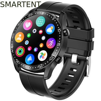 Besorgen Kundenspezifisches Sport-Eignungs-Verfolger-Gerät-Smart Watch der C300PRO-Schwarz-Runden-280mAh Online-Herstellung