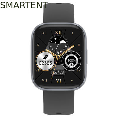 Besorgen Wasserdichtes Verfolger-Gerät 300mAh der Eignungs-IP68 voller Touch Screen tragen des Smart Watch-1,96“ zur Schau Online-Herstellung