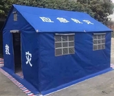 2x3M Disaster Relief Tent blaues Polyester im Freien Oxford malte Stahlrohr-Überdachung fournisseur