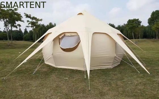 Besorgen Glamping-Überdachung Baumwolle 285G kampierende  Tent Waterproof PU3000MM im Freien Online-Herstellung