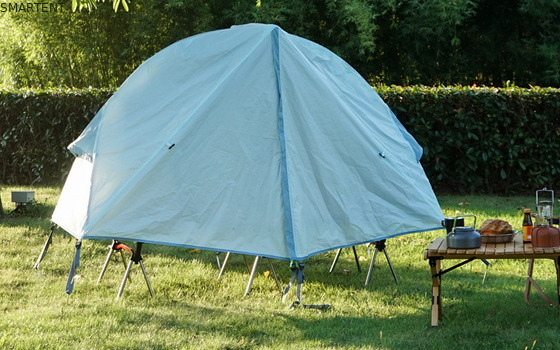 Entdecken Sie die Natur mit unseren Outdoor Camping Zelten 200*120*95CM Blau 210D Polyester Oxford Zelt Bett mit Klappbett fournisseur