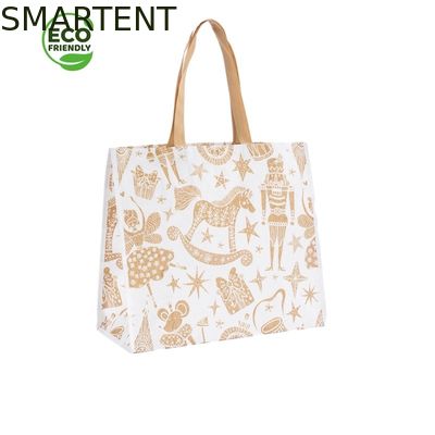 Besorgen 45 x 40 X 15CM Eco freundliche Zusatz-Gewohnheit, die gesponnenen Käufer 100% RPET druckt Online-Herstellung