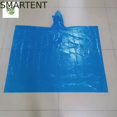Besorgen 50*80“ kundenspezifischer Winkel des Leistungshebels Unisex- Wegwerf-Poncho Sustainable 100% biologisch abbaubar Online-Herstellung