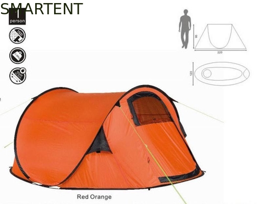 180X235X100CM Außen-Wasserdichtes Polyester-Zelt für 3 Personen fournisseur
