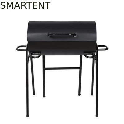 Besorgen Kundengebundene kampierende Zusätze schwärzen doppelten Grill-Holzkohlen-Grill 89,5 x 85,5 X 72CM Online-Herstellung