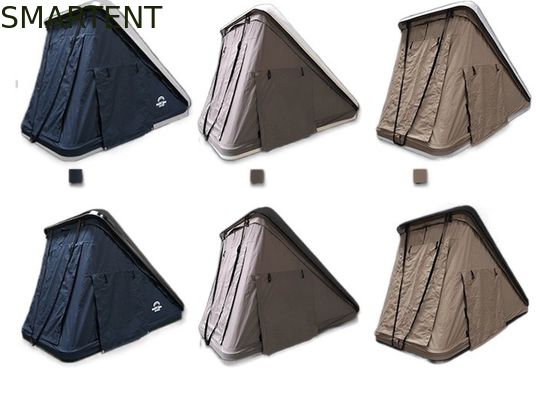 Besorgen Silbergraues Hartschalen-Universal-Dachzelt für den Außenbereich mit Belüftung, 210 x 125 x 90 cm Online-Herstellung