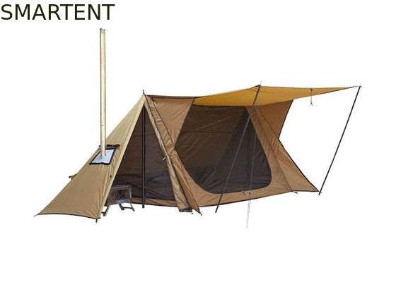 Besorgen 500*220*160cm Außencampingzelt Ultra-Leicht Wasserdicht Polyester Four Seasons Shelter Online-Herstellung