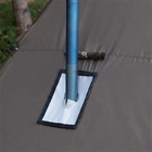 70D Ripstop Polyester Outdoor Camping Zelt Winddicht Doppelschicht Schutz mit Herd fournisseur