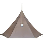 70D Ripstop Polyester Outdoor Camping Zelt Winddicht Doppelschicht Schutz mit Herd fournisseur