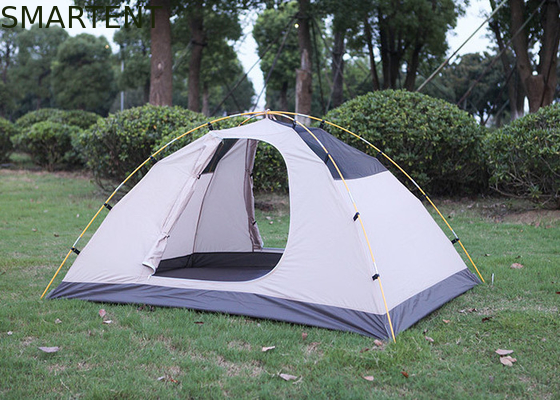 210*140*115cm 2-Personen-Wasserdichtes PU-Beschichtetes Trekking-Zelt für Outdoor-Enthusiasten fournisseur
