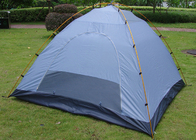350*210*135cm Outdoor Vier Jahreszeiten Camper Shelter PU beschichtet Doppelschicht Trekking Zelt fournisseur
