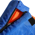 Einfach blau, zweifarbig, wasserdicht, 190T Polyester-Schlafsack, 1,8 kg, 400GSM fournisseur