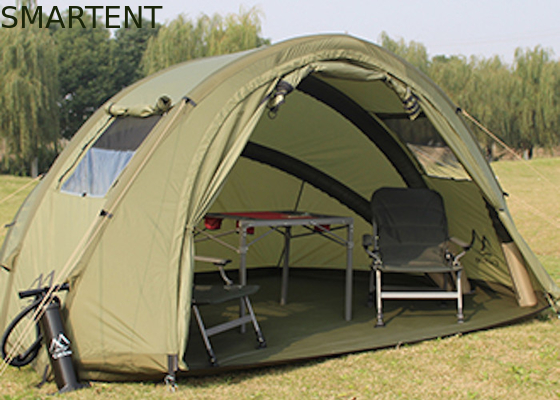 2 Personen Fischerei Schutz Wasserdicht 210D Oxford aufblasbare Campingzelte 320*250*160CM fournisseur